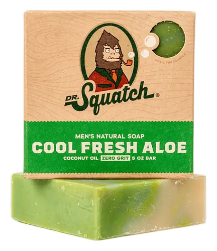 Dr. Squatch Cool Fresh Aloe Bar Soap