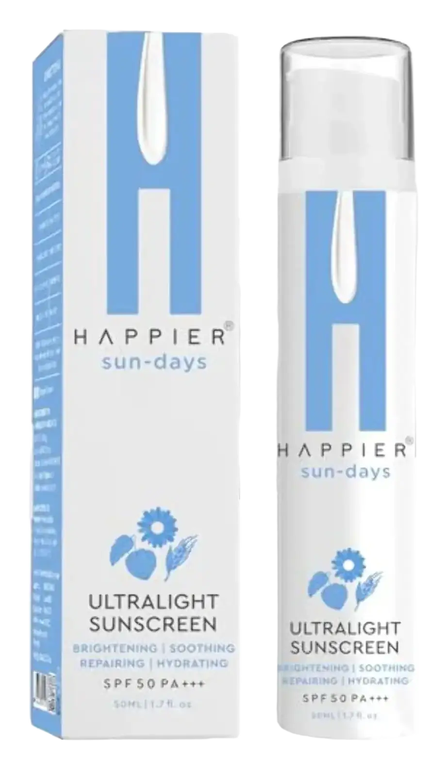 Happier Ultralight Sunscreen SPF 50+
