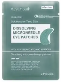 West Month Dissolving Microneedle Eye Patches