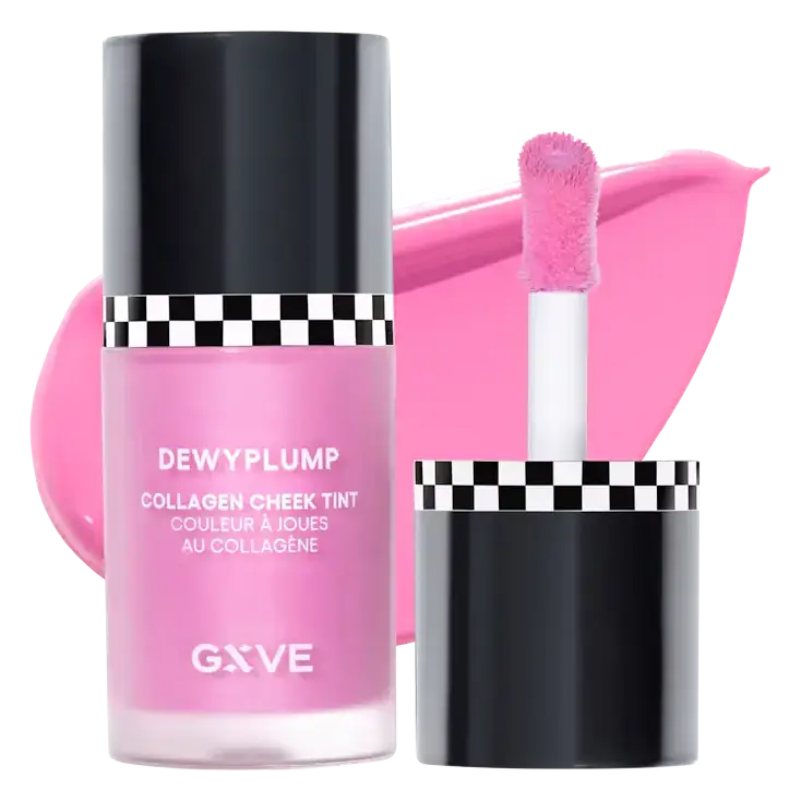 GXVE Beauty Dewyplump Collagen Cheek Tint Purple Irises