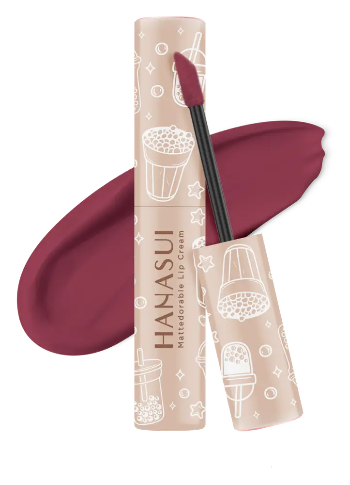Hanasui Mattedorable Lip Cream Boba