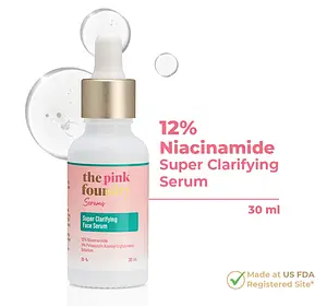 The Pink Foundry 12% Niacinamide serum