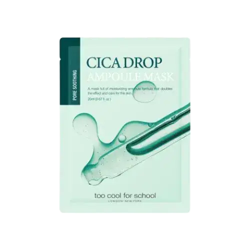 Too Cool For School Drop Ampoule Mask Sheet Cica Drop