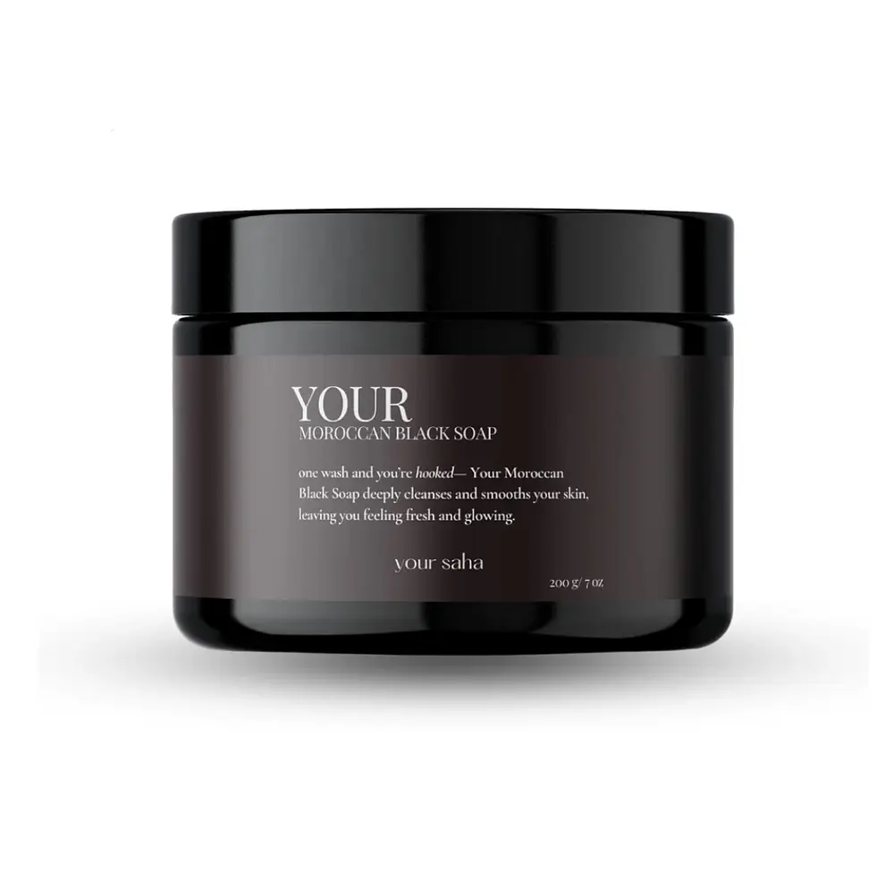 Your Saha Your Moroccan Black Soap