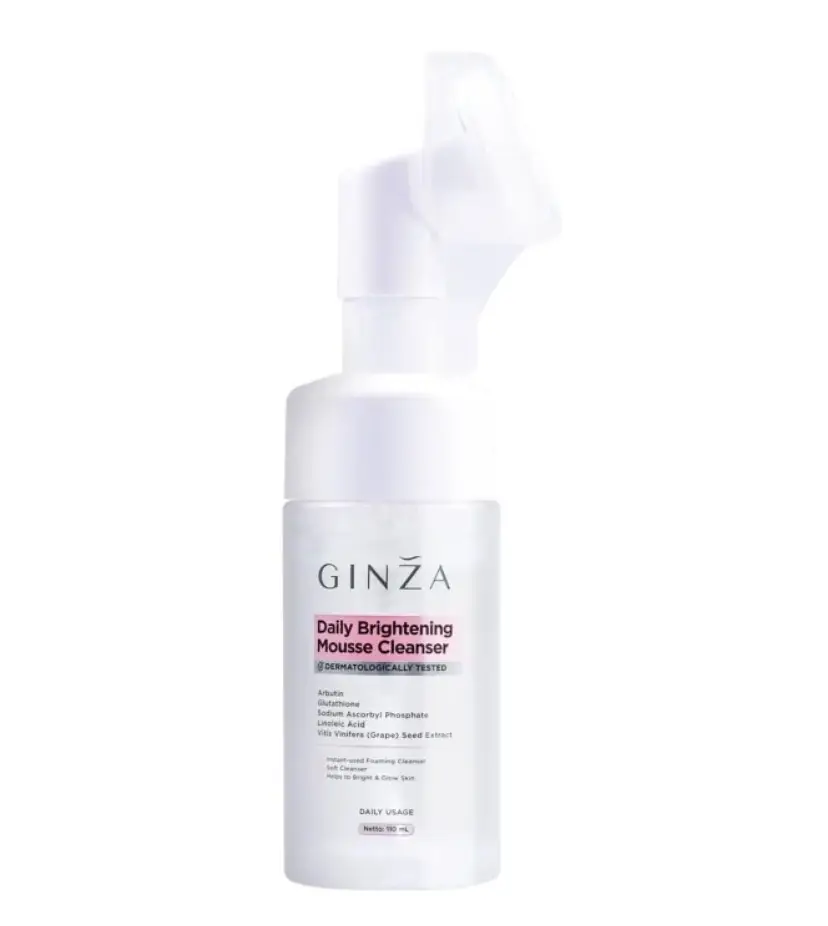 Ginza Daily Brightening Mousse Cleanser