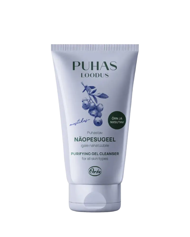 Puhas Loodus Blueberry Purifying Gel Cleanser