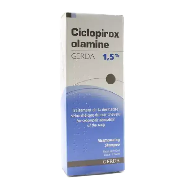 Laboratoires Gerda Ciclopirox Olamine Gerda 1,5% Shampoo