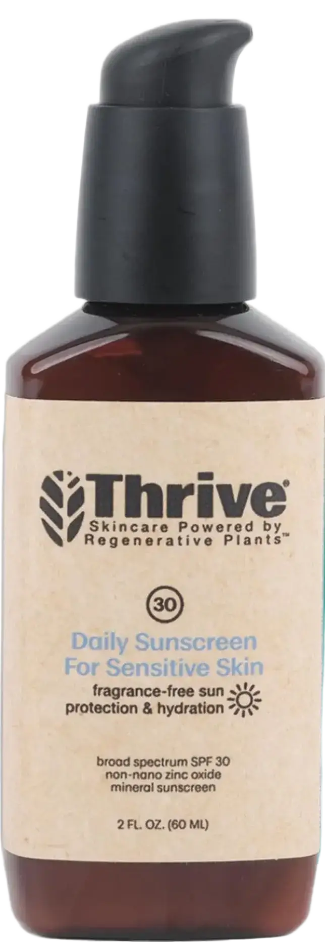 Thrive Daily Sunscreen For Sensitive Skin SPF 30