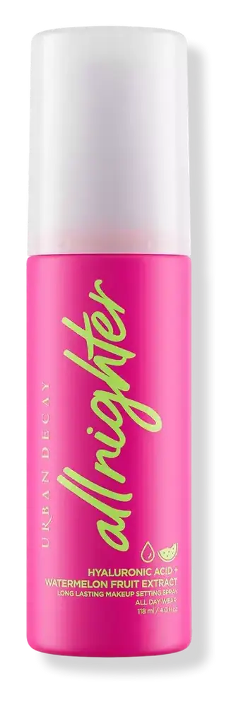 Urban Decay All Nighter Hyaluronic Acid Dewy Setting Spray
