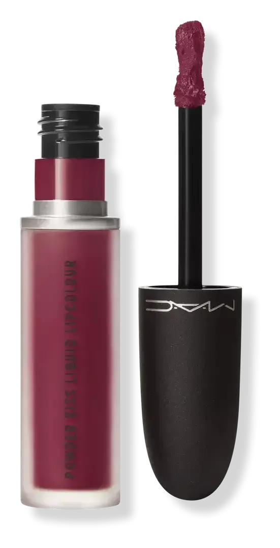 Mac Cosmetics Powder Kiss Liquid Lip Burning Love