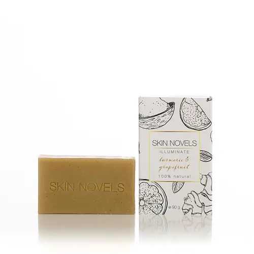 Skin Novels Illuminate Turmeric & Grapefruit Natural Soap