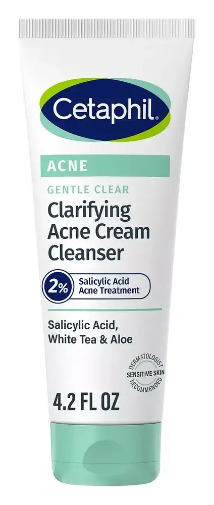 Cetaphil Gentle Clear Clarifying Acne Cream Cleanser