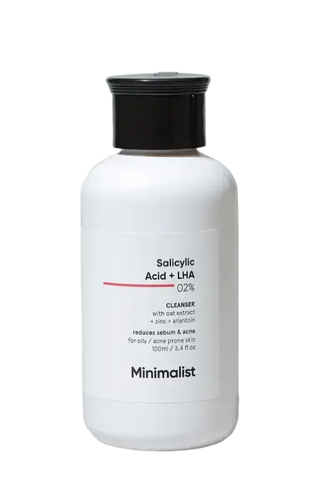 Minimalist Salicylic Acid + LHA 02% Cleanser