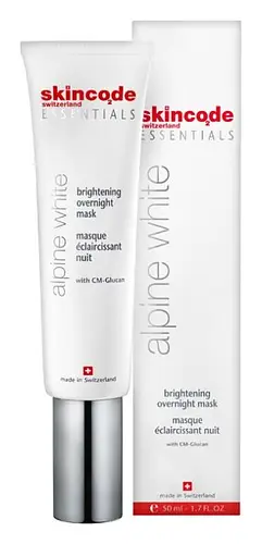 Skincode Essentials Alpine White Brightening Overnight Mask