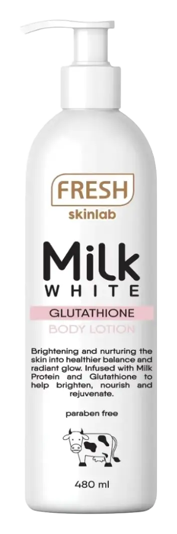 Fresh Skinlab Milk White Glutathione Body Lotion