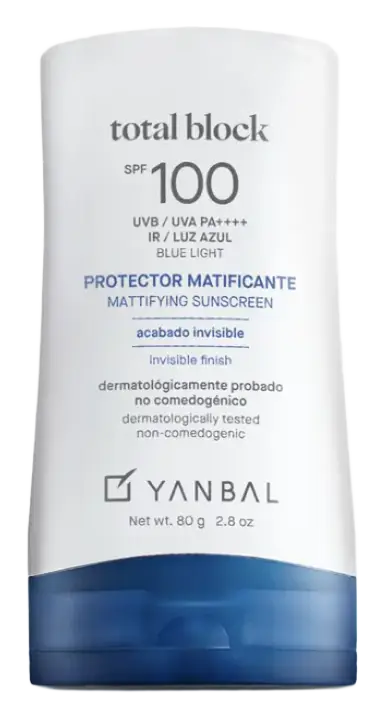 Yanbal Total Block Protector Matificante Mattifying Sunscreen SPF 100 PA++++