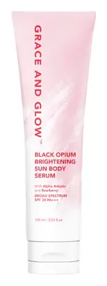 Grace and Glow Black Opium Brightening Sun Body Serum