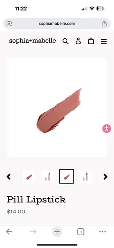 sophia + mabelle Lipstick Pill Wealth