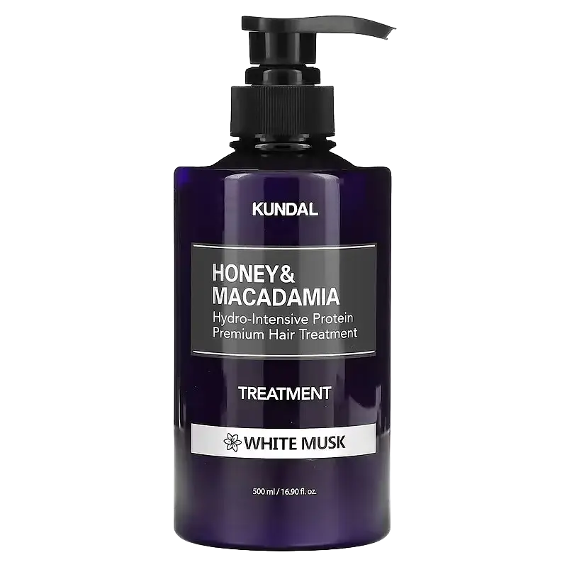 Kundal Honey & Macadamia Hydro-Intensive Protein Premium Hair Treatment White Musk