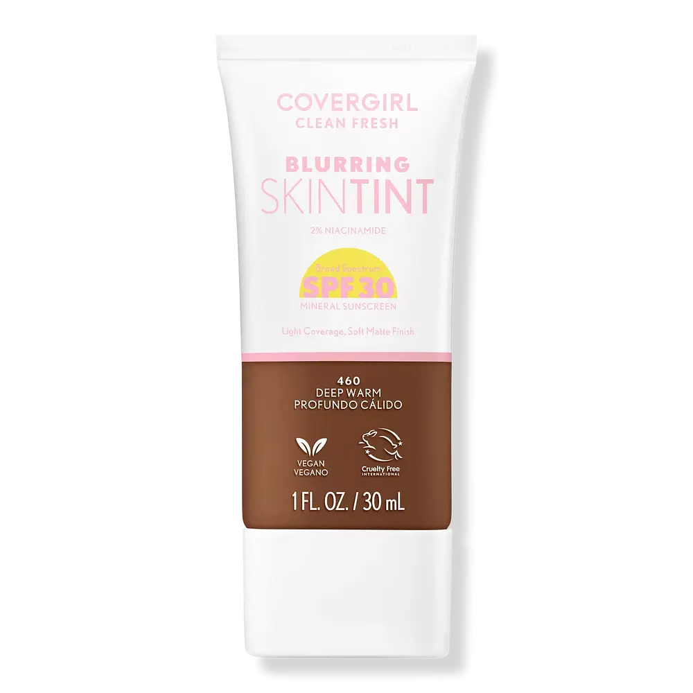 Covergirl Clean Fresh Blurring Skin Tint SPF 30 460 Deep Warm