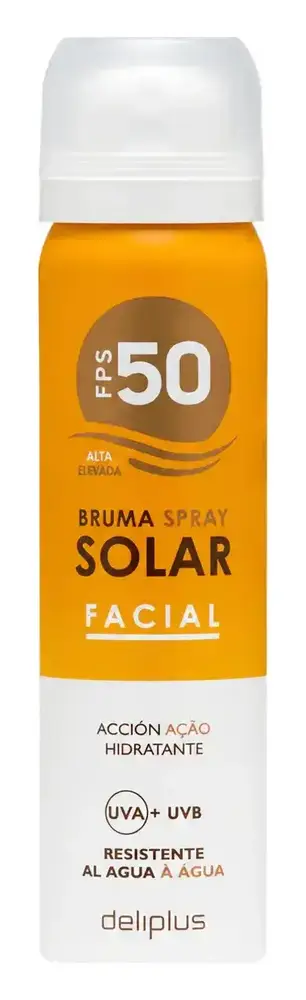Deliplus Bruma Spray Solar Facial FPS 50