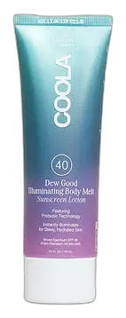 COOLA Dew Good Illuminating Body Melt Lotion SPF 40