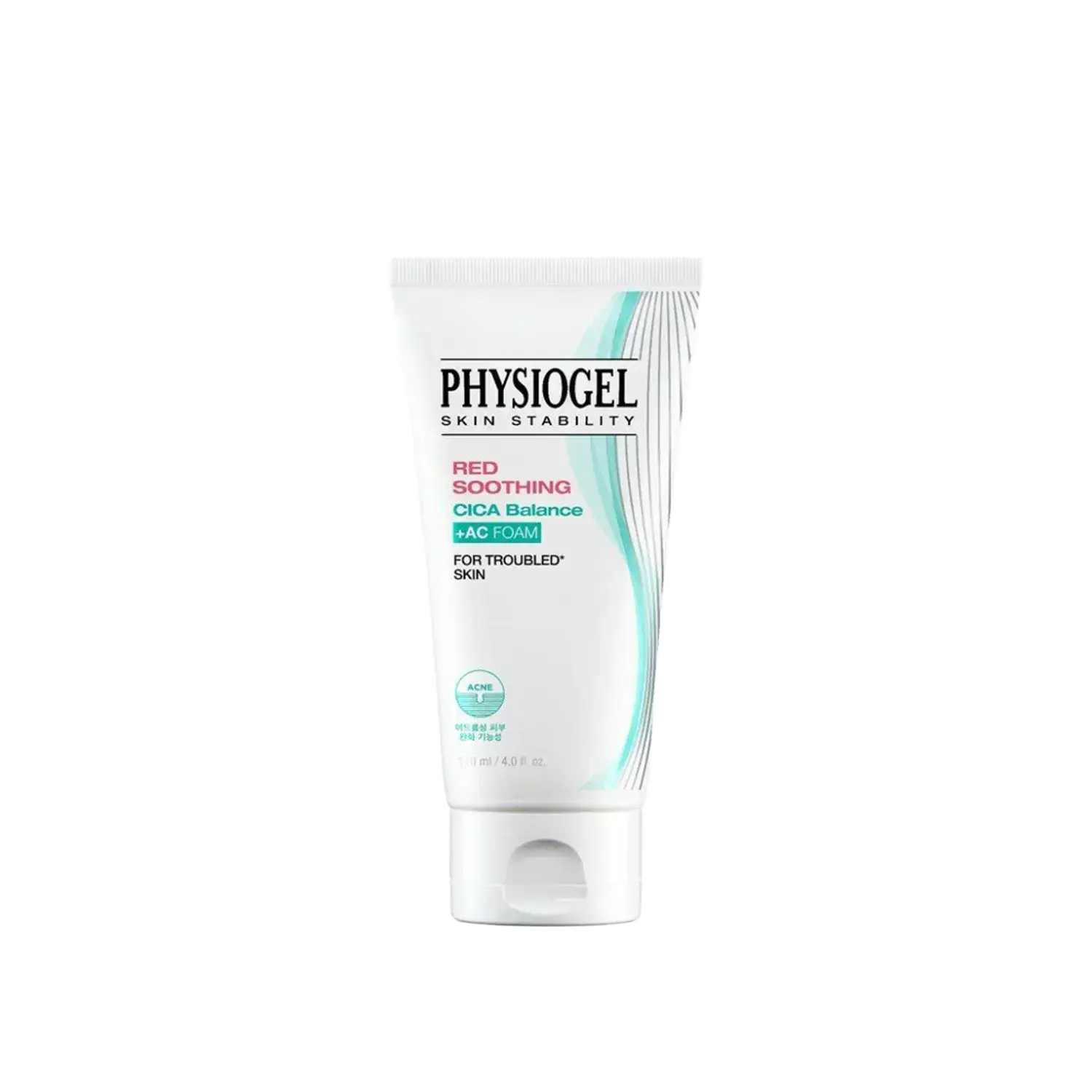 Physiogel Red Soothing Cica Balance +AC Cleansing Foam