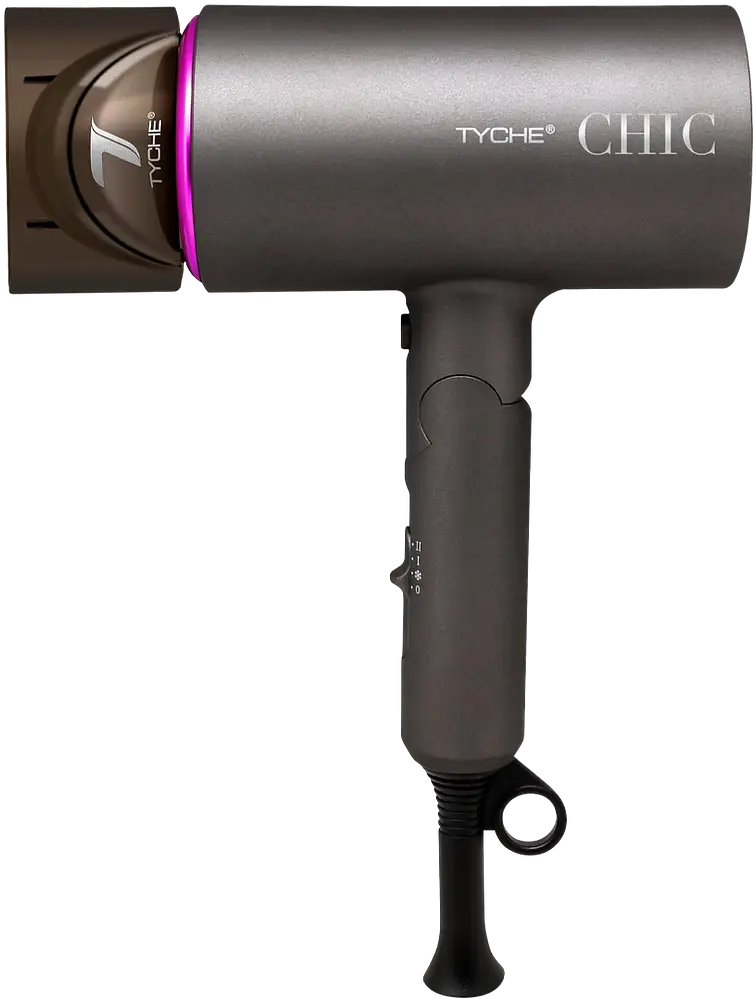 Nicka K New York Tyche Chic Hair Dryer Gray & Pink