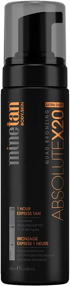 Minetan Absolute X20 Self Tan Foam 1 Hour Express