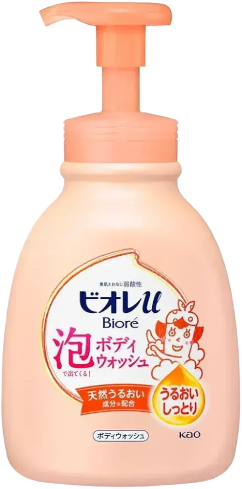 Biore Moisturizing Foam Body Wash