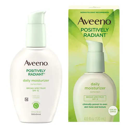 Aveeno Positively Radiant Daily Face Moisturizer SPF 15