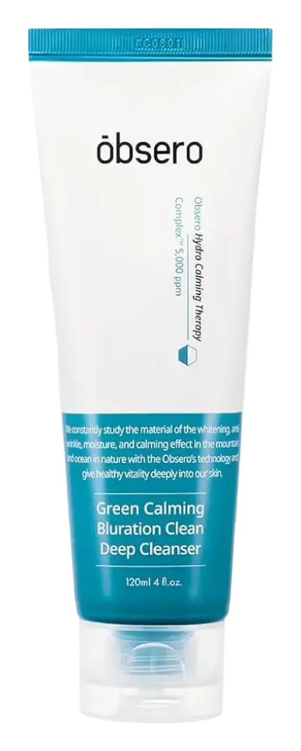 Obsero Green Calming Bluration Clean Deep Cleanser