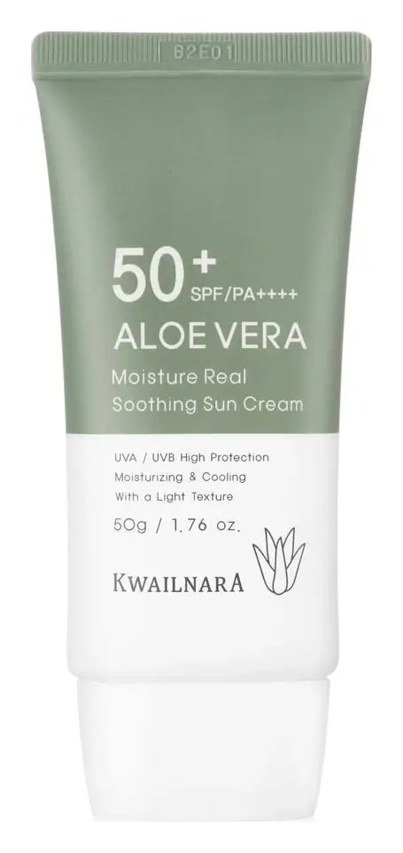 Kwailnara Aloe Vera Moisture Real Soothing Sun Cream SPF 50+