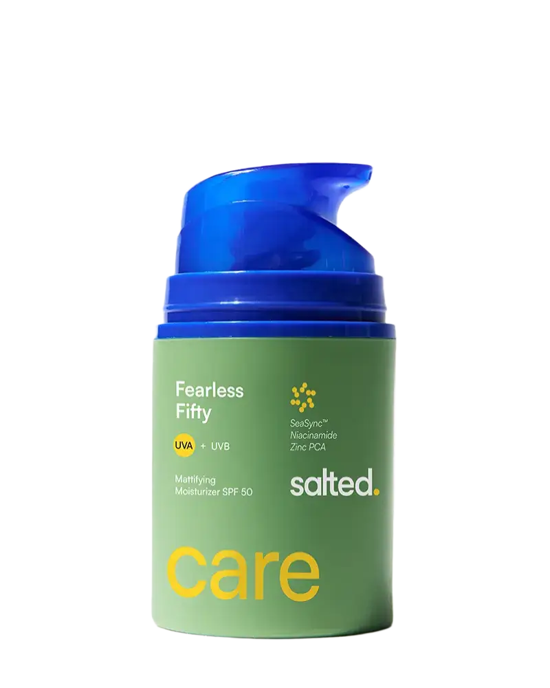 Salted. Fearless Fifty Mattifying Moisturizer SPF 50