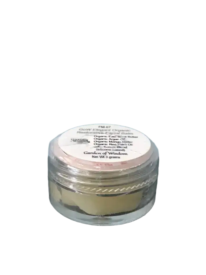 Garden of Wisdom Elegant Organic Restorative Facial Balm