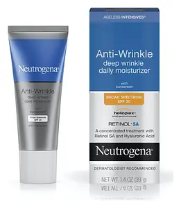Neutrogena Anti-Wrinkle Deep Wrinkle Daily Moisturizer With Sunscreen