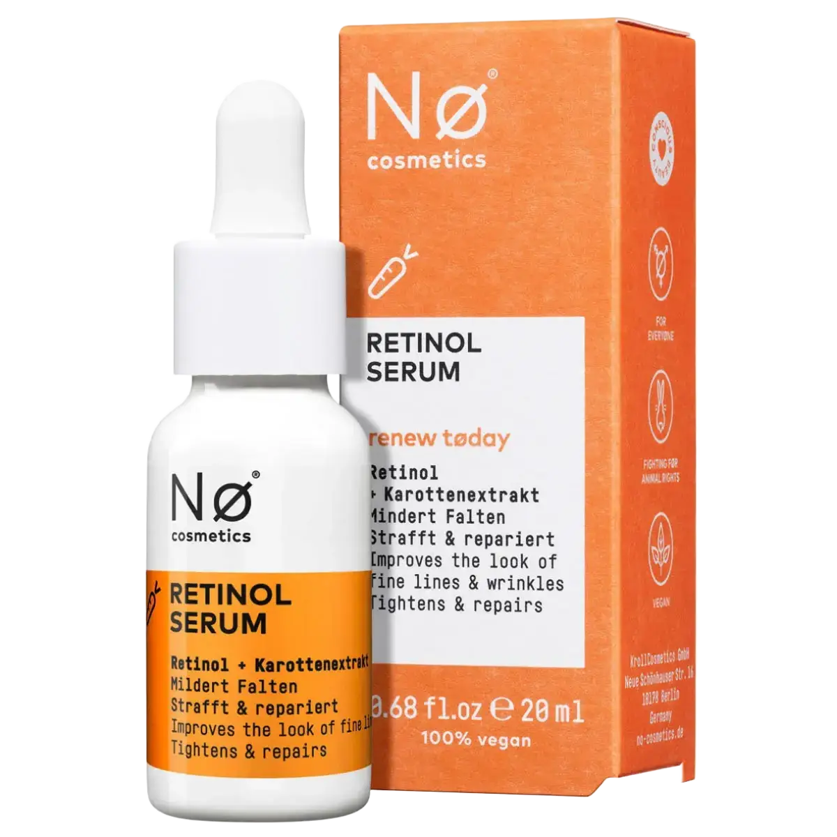 Nø Cosmetics Retinol Serum