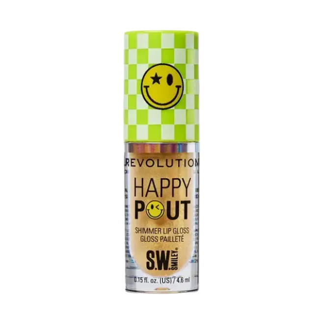 Revolution Beauty S.W. Smiley Happy Pout Shimmer Lip Gloss Sunbeam