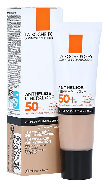 La Roche-Posay Anthelios Mineral One SPF 50+ Tinted Sunscreen T02 Medium