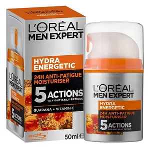 L'Oreal Hydra Energetic Anti-Fatigue Moisturizing Lotion 5 Actions