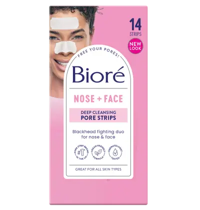 Biore Nose + Face Deep Cleansing Pore Strips