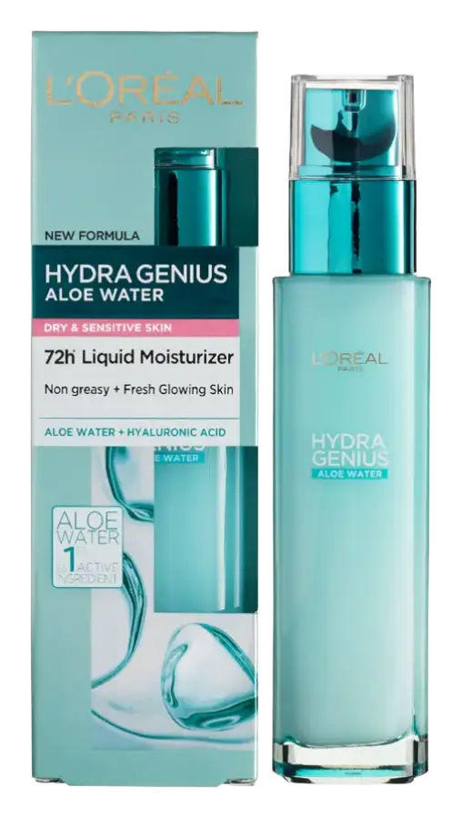 L'Oreal Skin Expert Hydra Genius Aloe Water Dry & Sensitive Skin