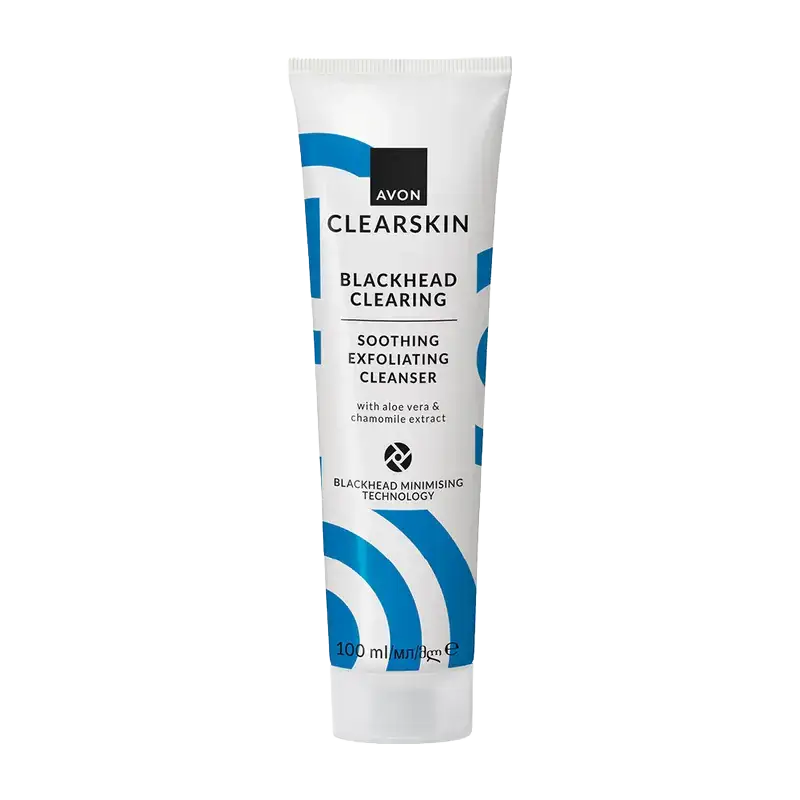 AVON Clearskin Blackhead Clearing Soothing Exfoliating Cleanser