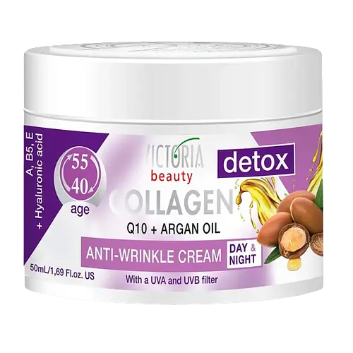 Victoria Beauty Collagen Q10 & Argan Oil Anti-Wrinkle Cream