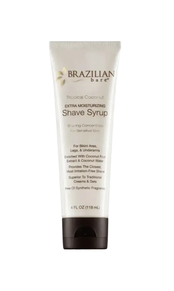 Brazilian Bare Extra Moisturizing Shave Syrup Tropical Coconut