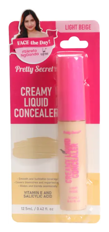 Pretty Secret Creamy Liquid Concealer Light Beige