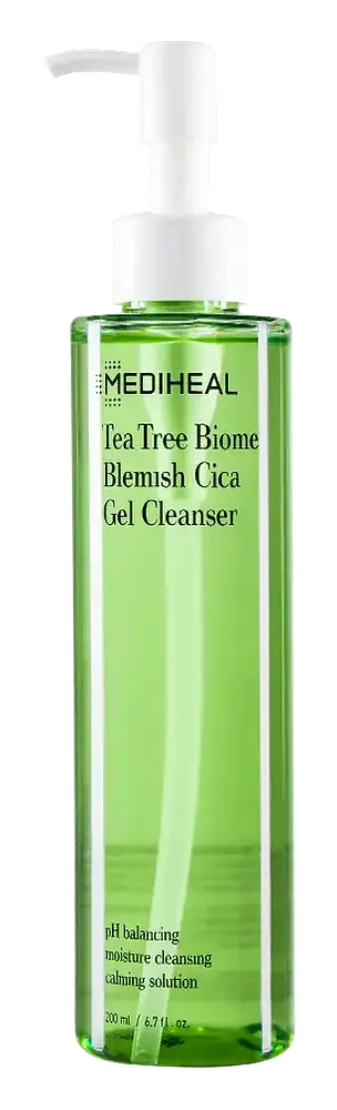 Mediheal Tea Tree Biome Blemish Cica Gel Cleanser
