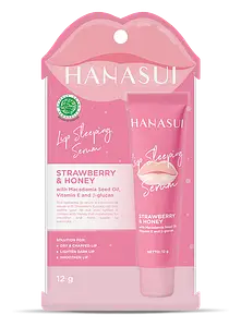 Hanasui Lip Sleeping Serum - Strawberry & Honey