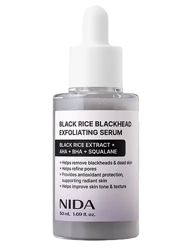 Nida Black Rice Blackhead Exfoliating Serum