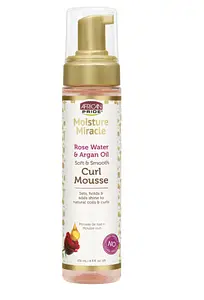 African Pride Rose Water & Argan Oil Curl Mousse